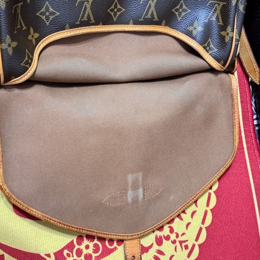 28cm/二手LV/双馬鞍包双子星包/側背+斜挎-19