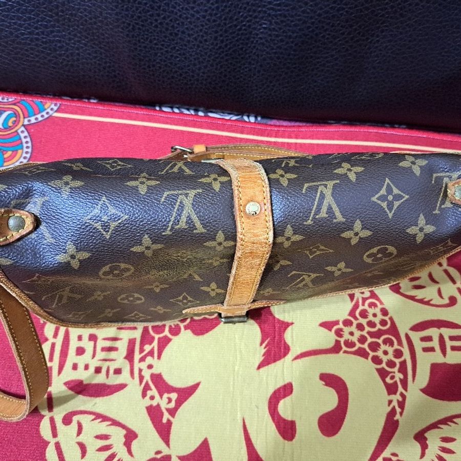 28cm/二手LV/双馬鞍包双子星包/側背+斜挎-36