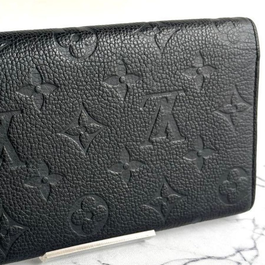 🎀Louis Vuitton Monogram壓紋長夾|經典花紋✦fufu style 精品✦ 氣質款|皮夾.錢包-8