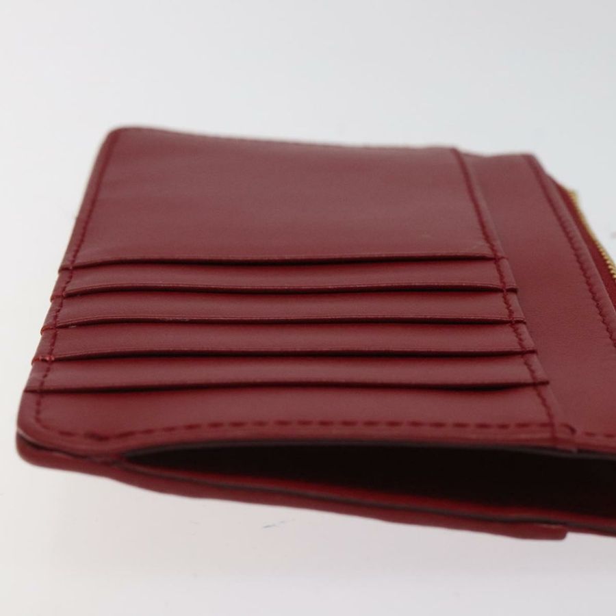 【日本直送】DOLCE&GABBANA 紅色真皮錢包 正品 ac3791-18