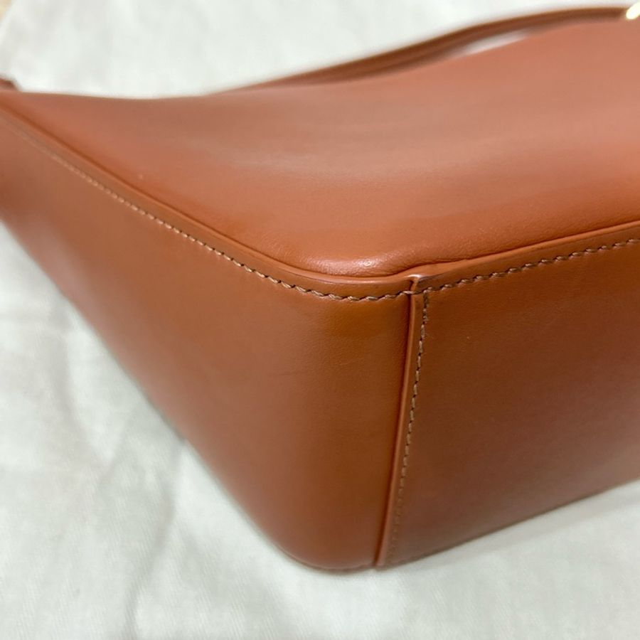 LOEWE 迷你 Hammock Hobo 經典小牛皮包 焦糖色-12