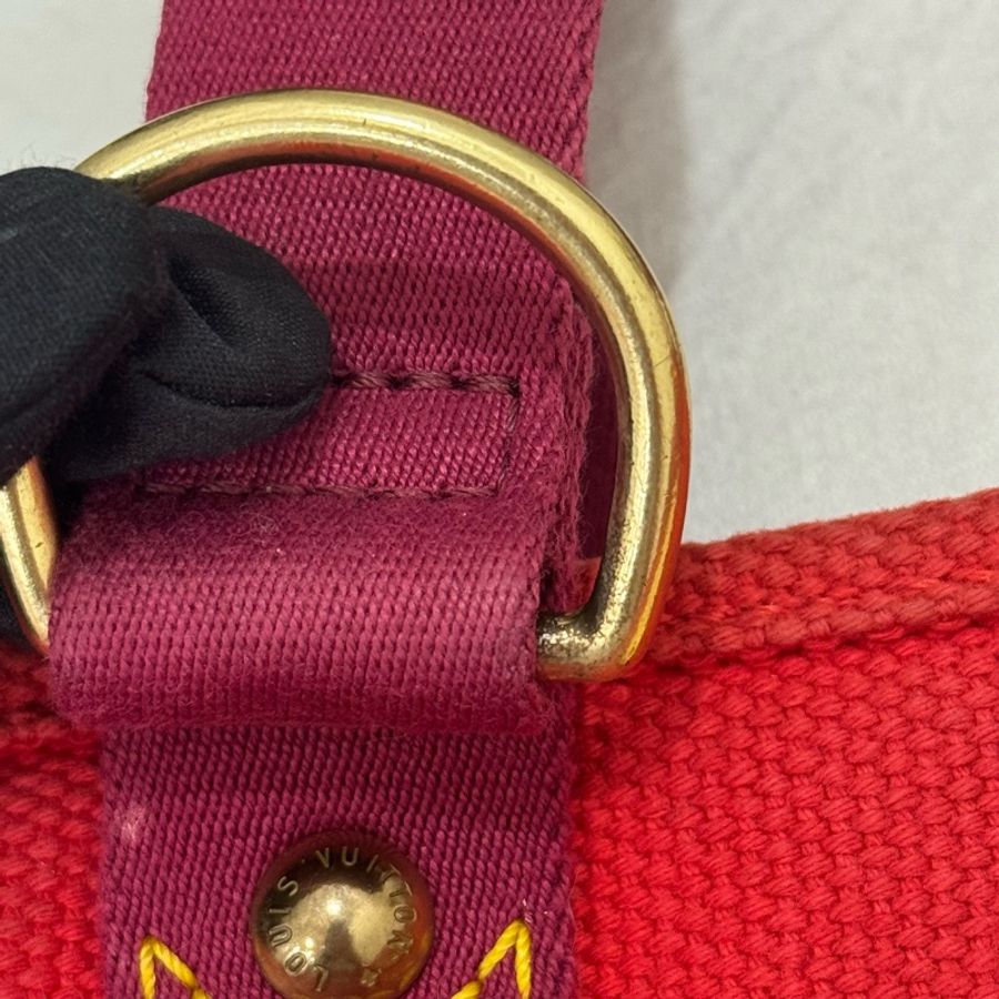 Louis Vuitton 小號帆布胭脂手提包-18