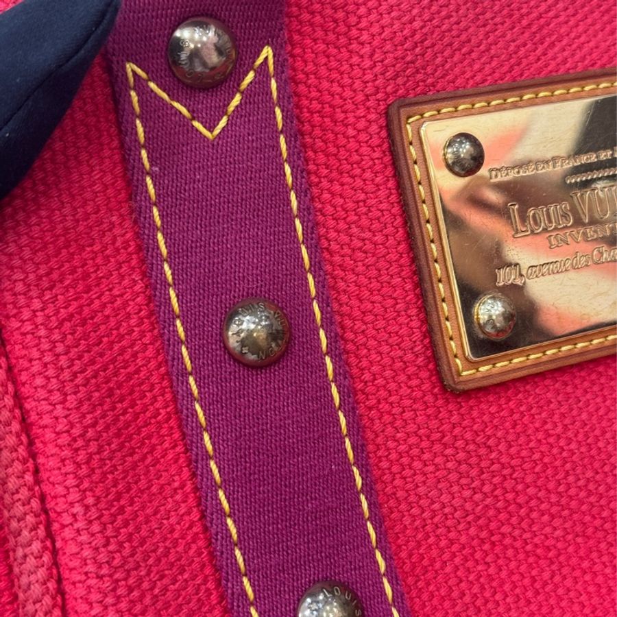 Louis Vuitton 小號帆布胭脂手提包-35