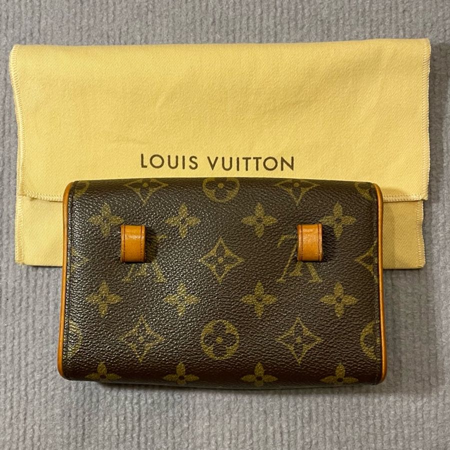 LV Louis Vuitton Monogram Belt Bag 腰包-6