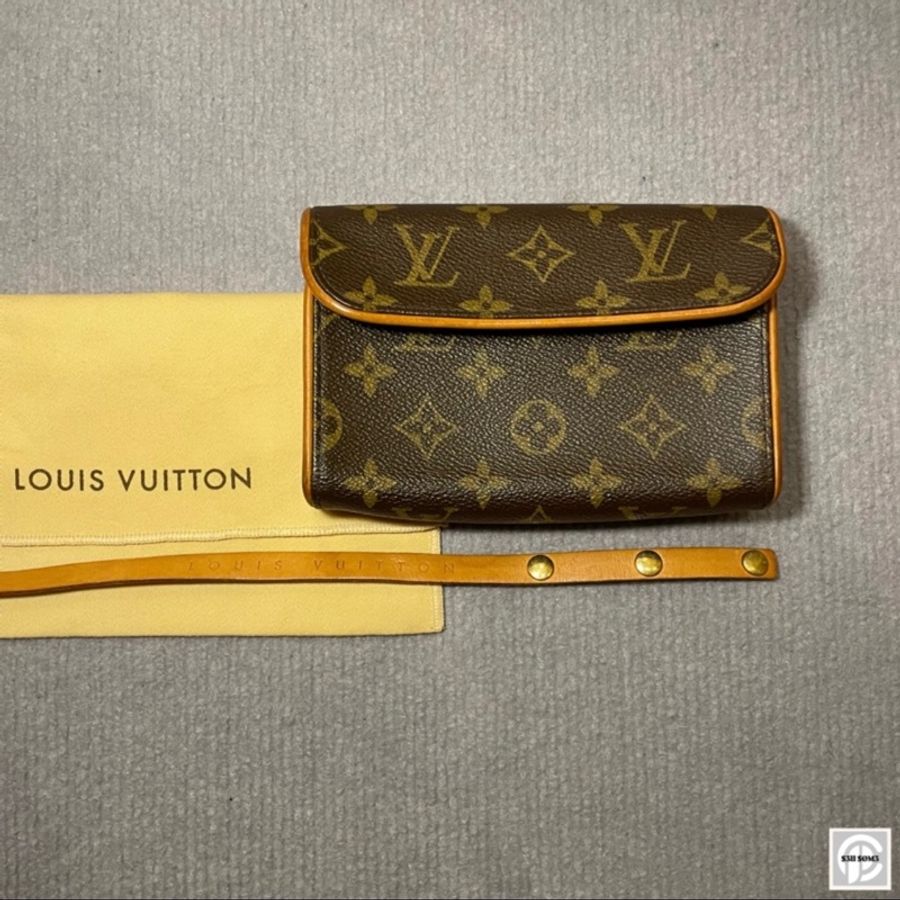 LV Louis Vuitton Monogram Belt Bag 腰包-1
