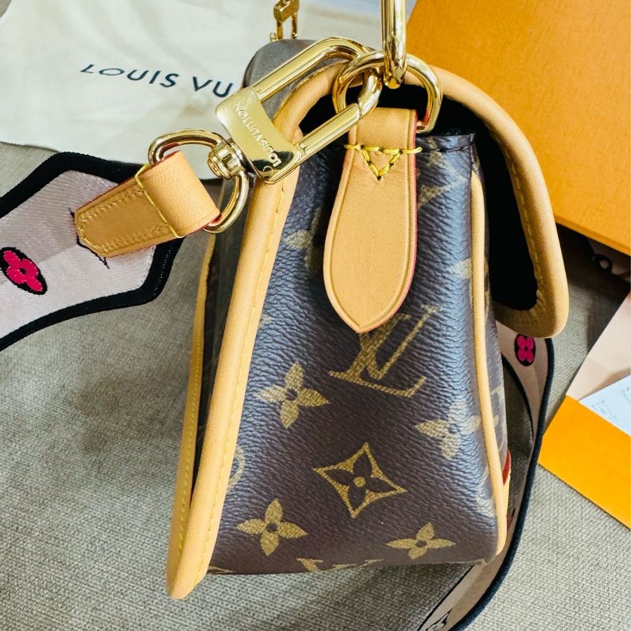 售 二手 真品 LV M45985 新款法棍 肩背 手提 斜背包-4
