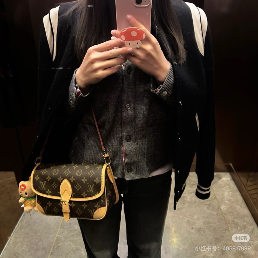 售 二手 真品 LV M45985 新款法棍 肩背 手提 斜背包-13