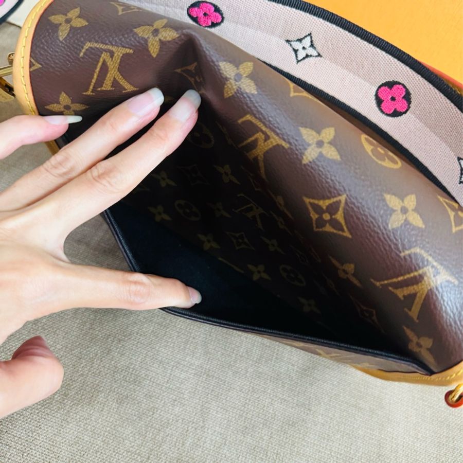 售 二手 真品 LV M45985 新款法棍 肩背 手提 斜背包-31