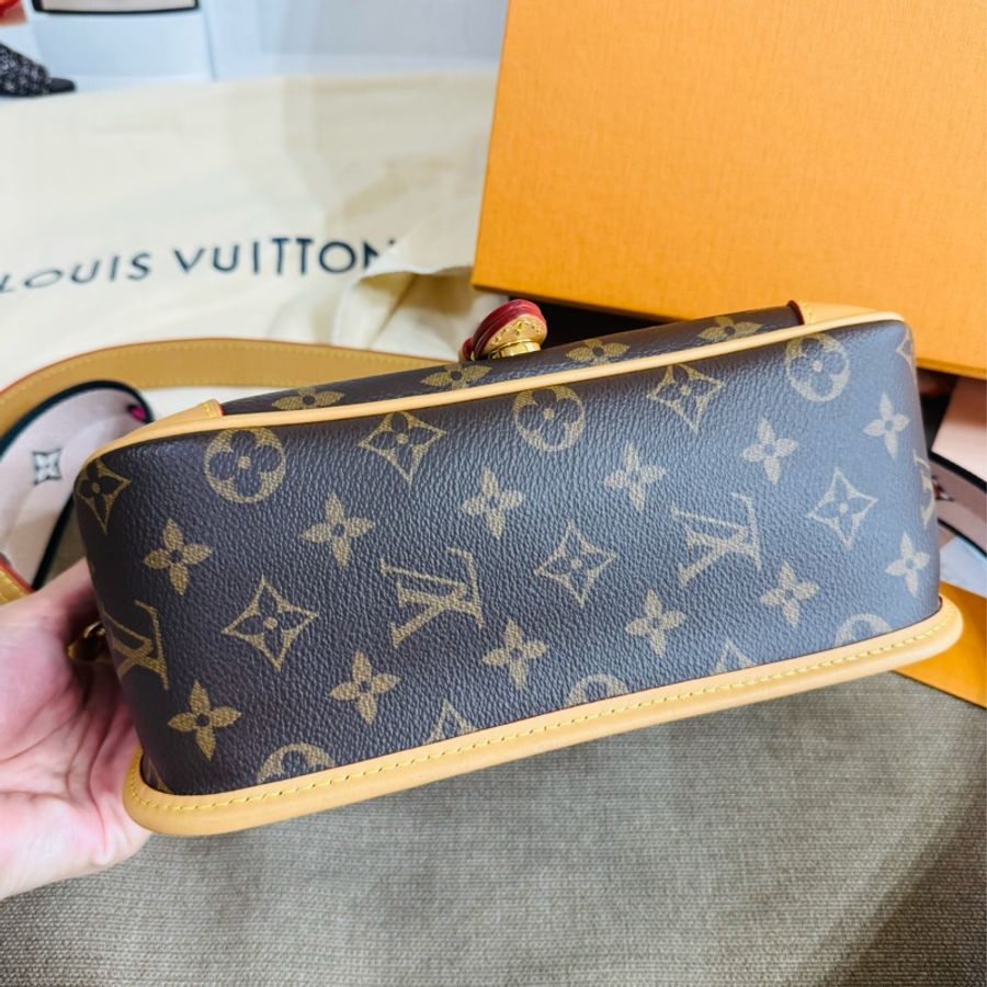 售 二手 真品 LV M45985 新款法棍 肩背 手提 斜背包-37