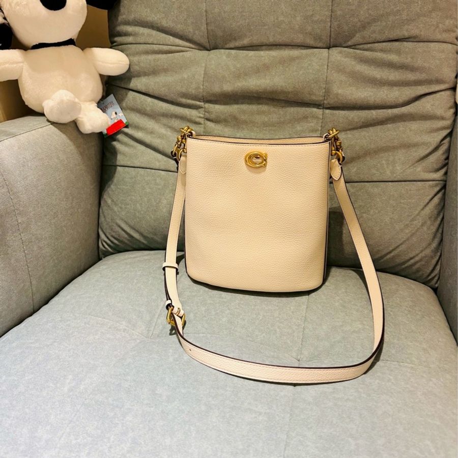 Coach 新款米白willow 19 兩用包 allinbb類似款-11