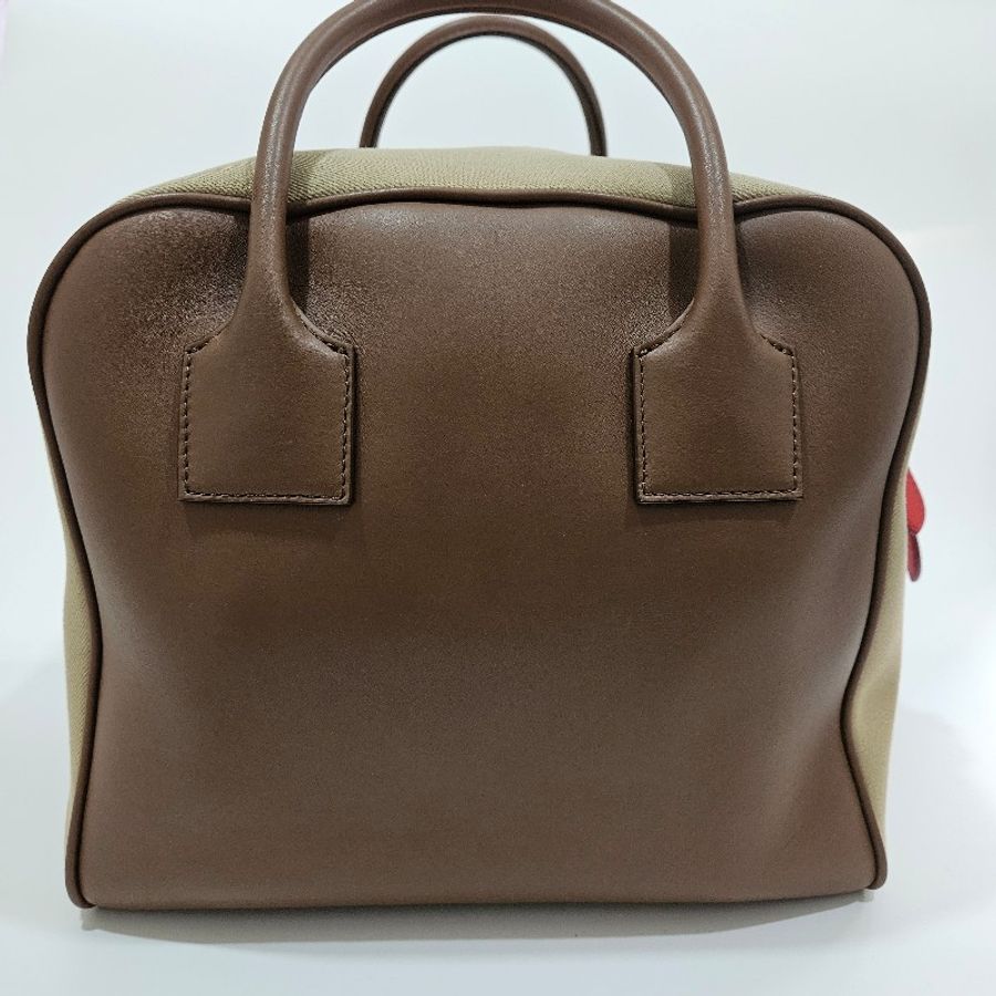 NOW BAGS|【二手現貨】Burberry canvas 保齡球包-4