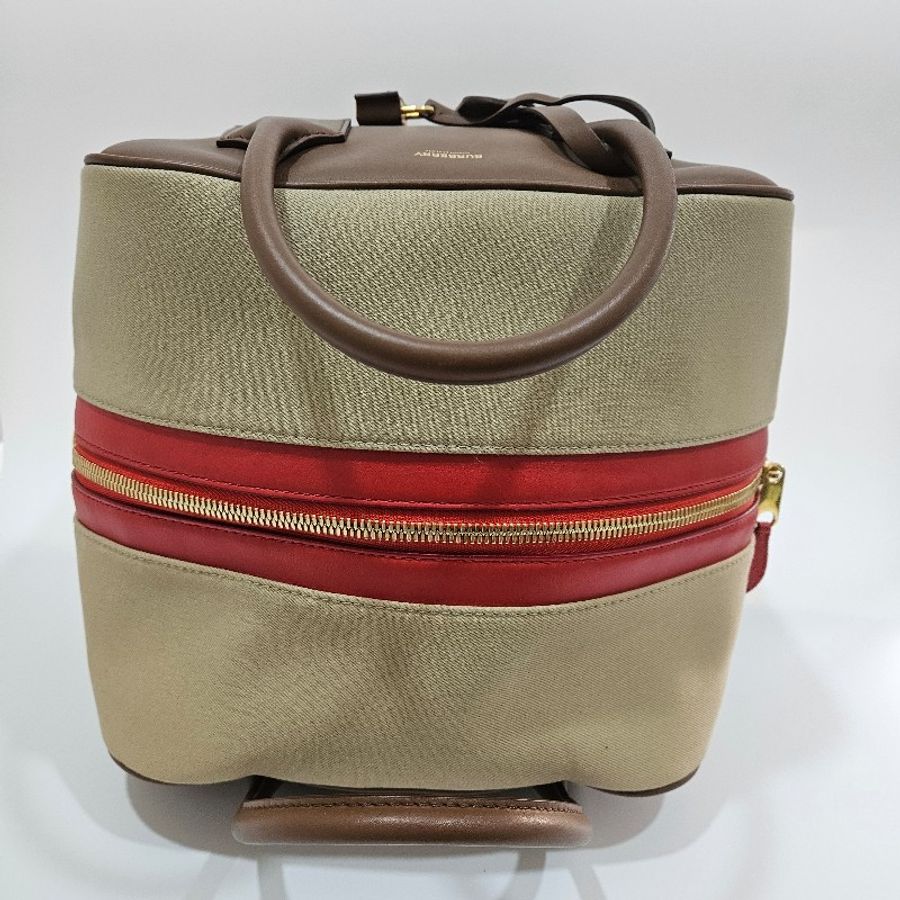 NOW BAGS|【二手現貨】Burberry canvas 保齡球包-7