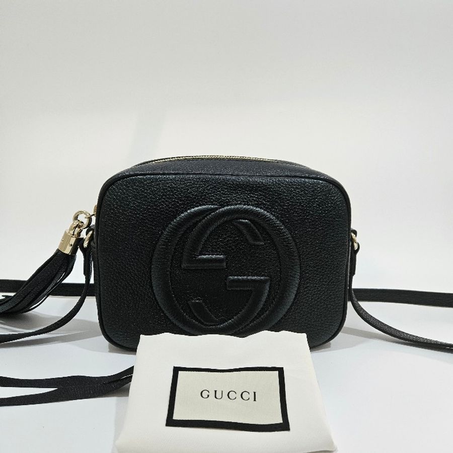 NOW BAGS|【全新現貨】Gucci 小號 SOHO 單肩側背/斜背包-1