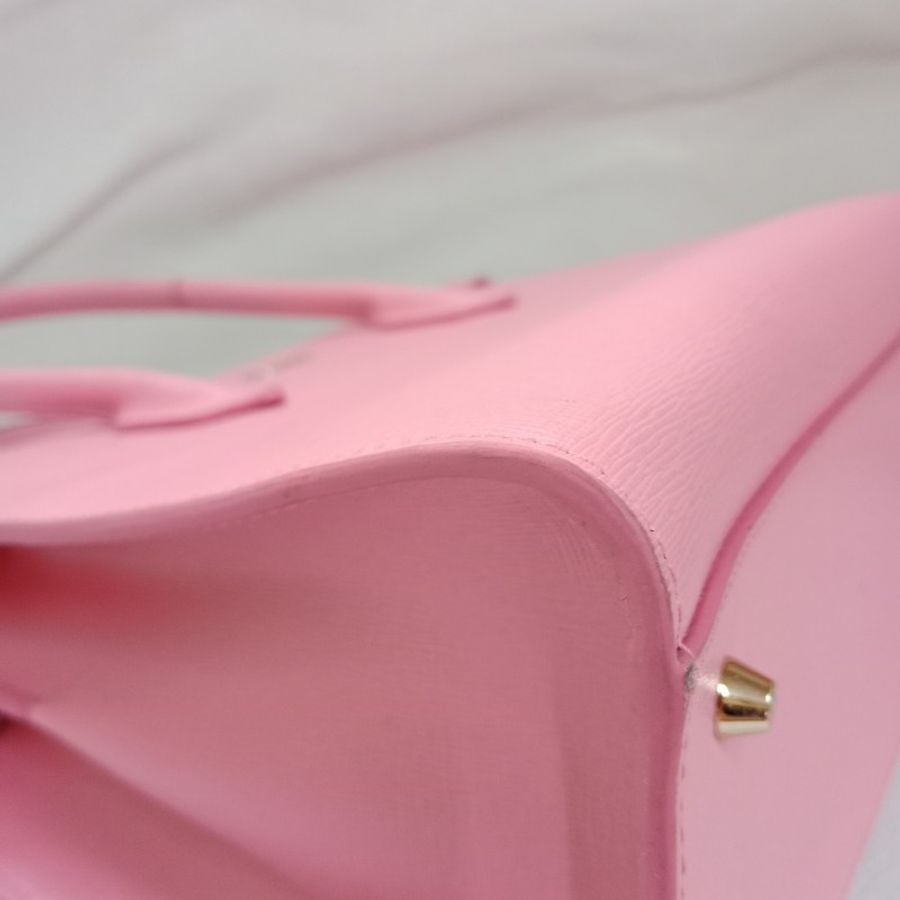 FURLA粉色手提包-7