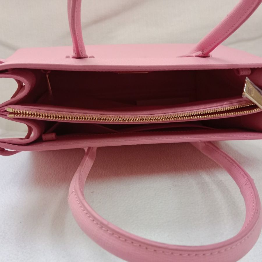 FURLA粉色手提包-11