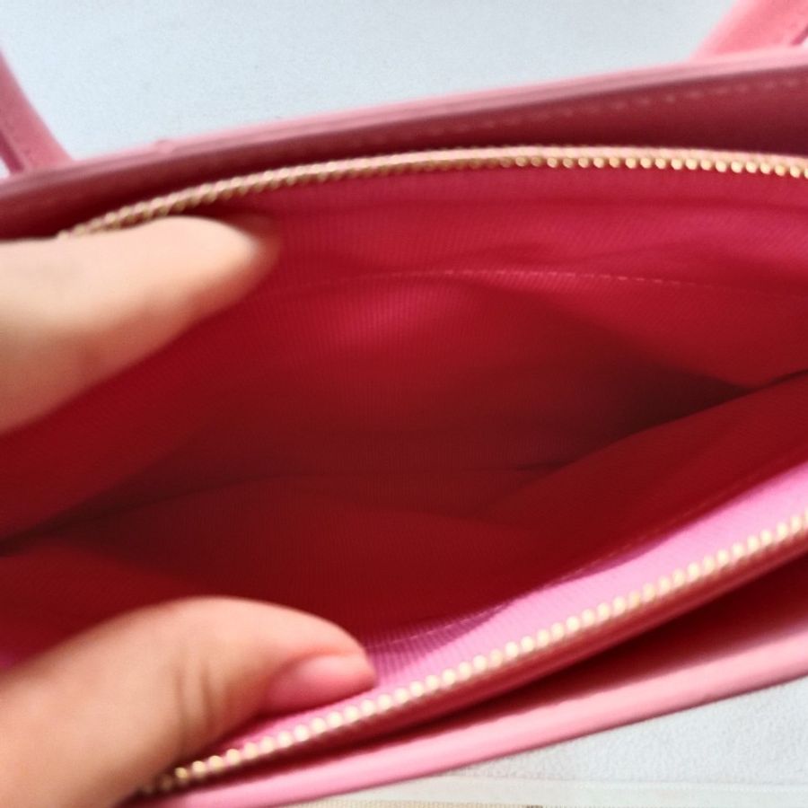 FURLA粉色手提包-14