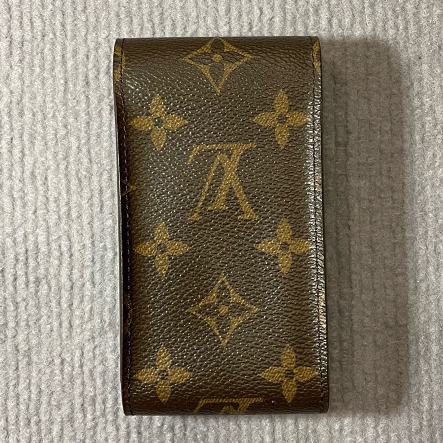 LV Louis Vuitton Monogram Cigarette Case煙盒 收納盒-7