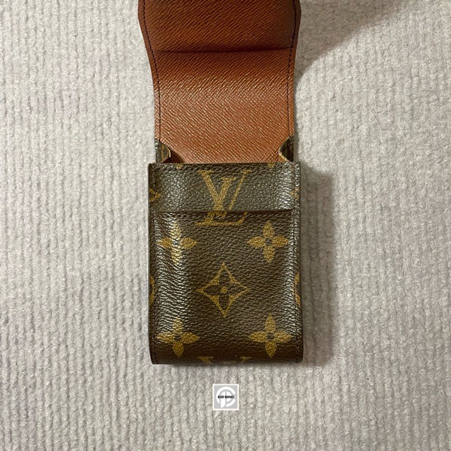 LV Louis Vuitton Monogram Cigarette Case煙盒 收納盒-10