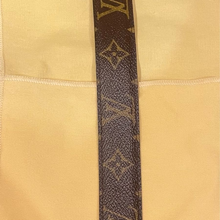 LV Louis Vuitton Monogram Belt 34/85 皮帶-6