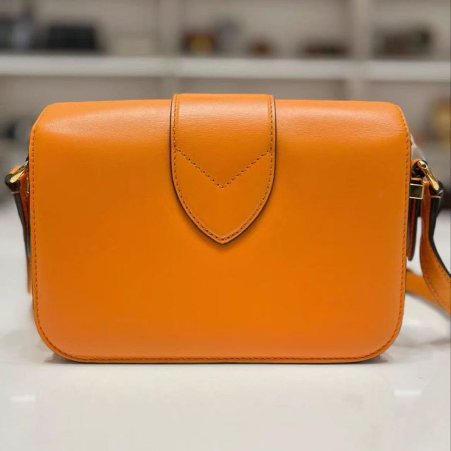 LV Pont 9橘色斜背包 23*15cm 97新 配件塵袋-5