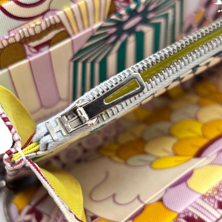 藍色Epson牛皮 Silk'In Classique 拉鍊長夾 Z刻-11
