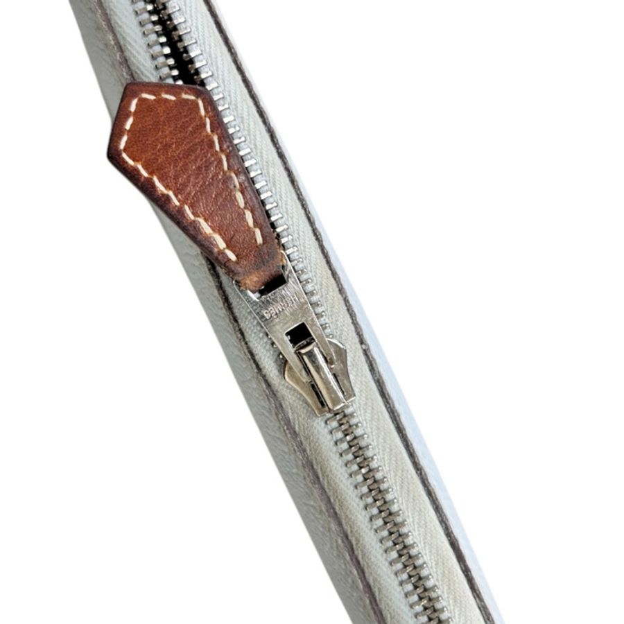 藍色Epson牛皮 Silk'In Classique 拉鍊長夾 Z刻-16