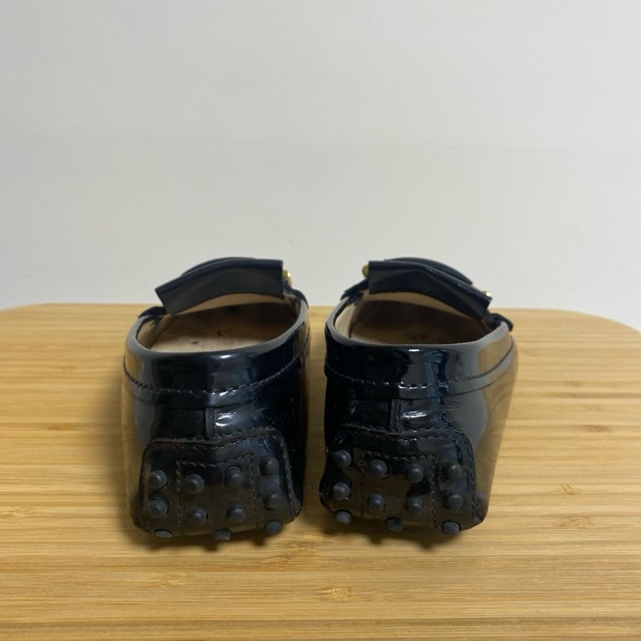 TOD’S Gommino Shoes 黑色漆皮豆豆鞋 35.5號（二手）-6