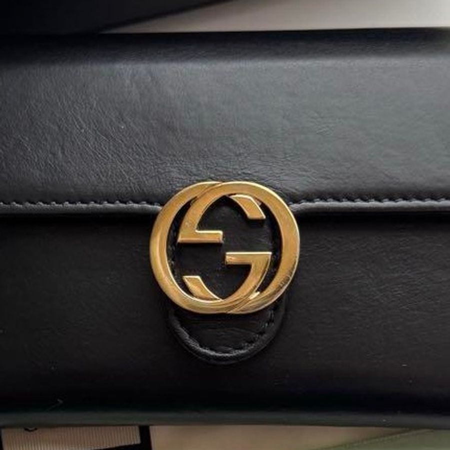 Gucci優雅長夾🎀內裡蒂芬妮來綠色|稀有必收 ✦fufu style精品✦ Gucci錢包.Gucci皮夾-6