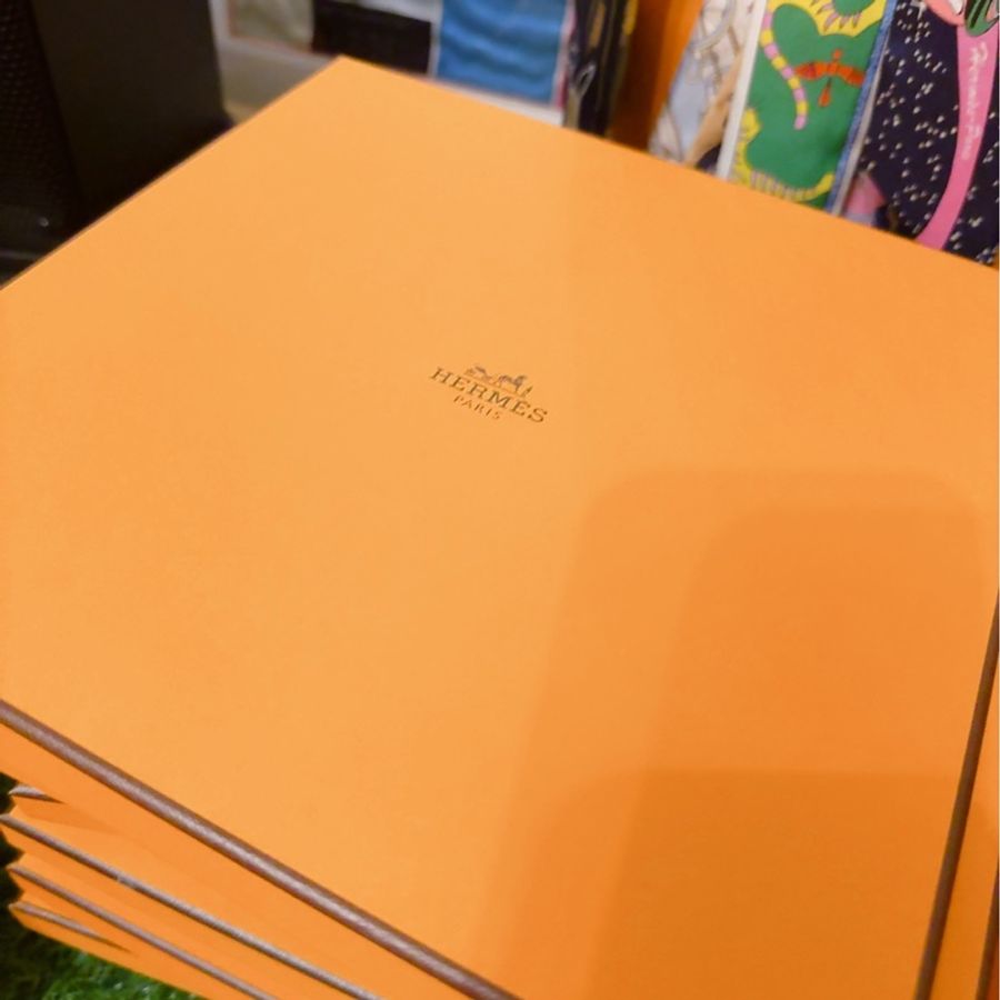Hermes 雙面用90 絲巾-2