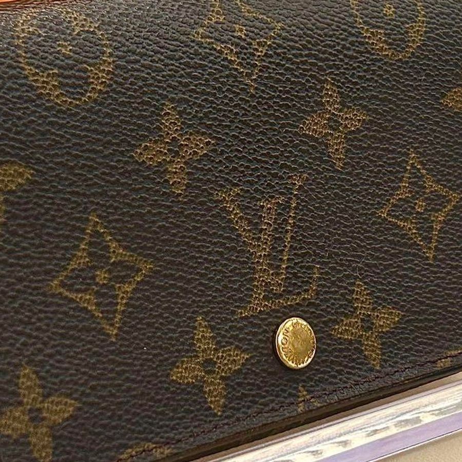 🎀耐看經典款🎀 Louis Vuitton Monogram 中長夾|經典花紋✦fufu style 精品✦ |錢包.短夾.皮夾-6