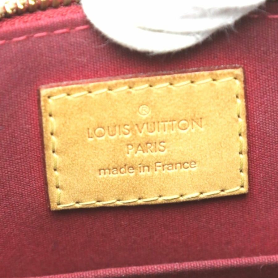 路易威登 LOUIS VUITTON 手提包 2WAY 包 Monogram Alma BB Vernis M90174 紅色-12