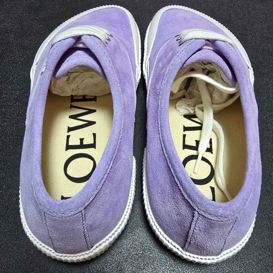 Loewe Terra Vulca suede sneakers-2