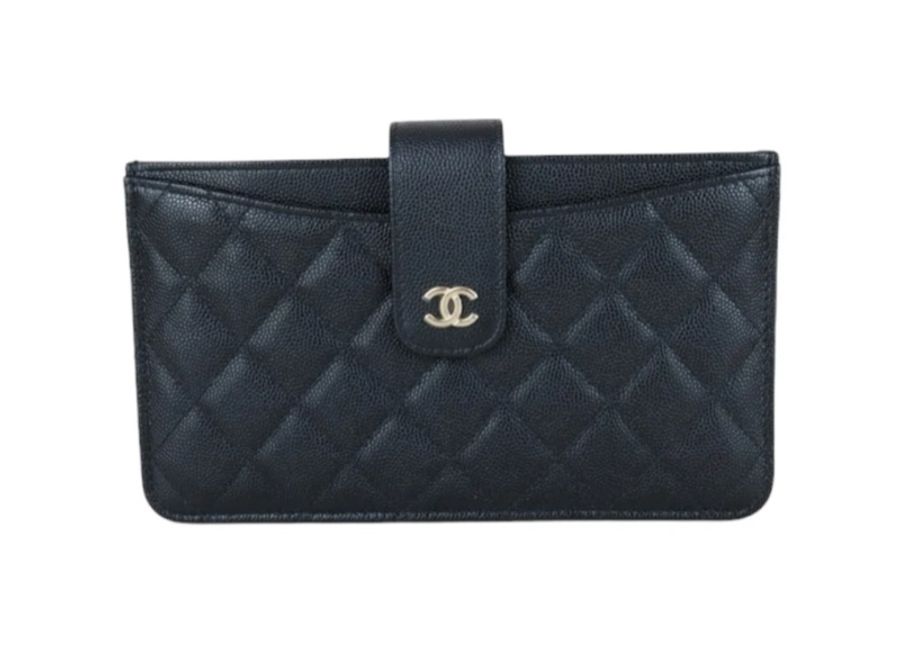 「JL精品代購」98新Chanel 香奈兒 三合一錢包/手機卡包-0