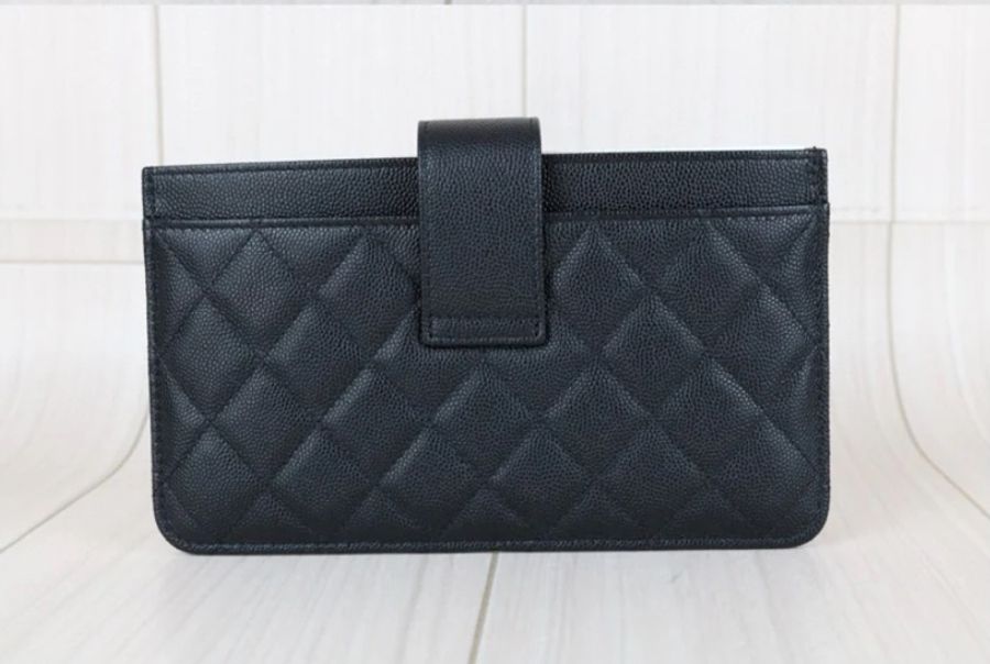 「JL精品代購」98新Chanel 香奈兒 三合一錢包/手機卡包-2