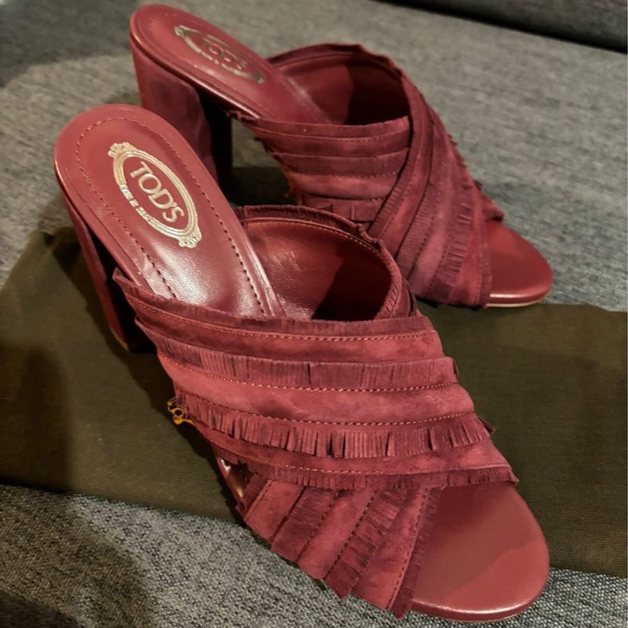 Tod’s粗跟 高跟鞋-7
