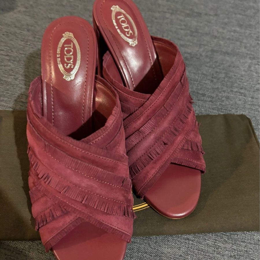 Tod’s粗跟 高跟鞋-11