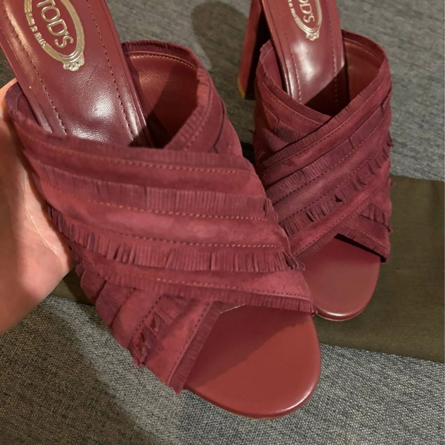 Tod’s粗跟 高跟鞋-14