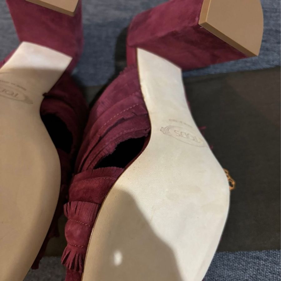 Tod’s粗跟 高跟鞋-31