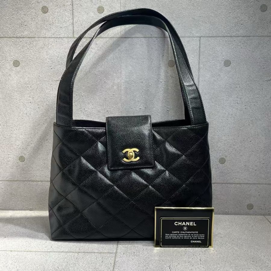 Caviar Chanel Hobo bag-0