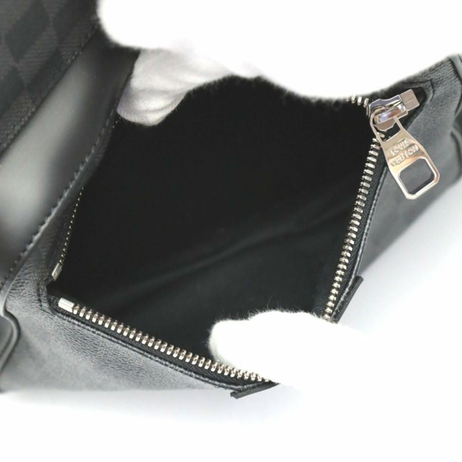 路易威登 LOUIS VUITTON 背包/背包 Josh Damier Graphite 背包帆布 N41473-15