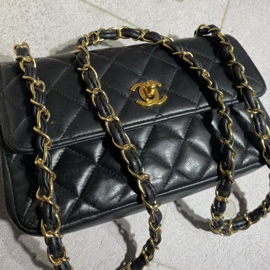 Chanel Vintage金豆包-0