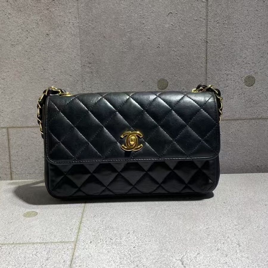 Chanel Vintage金豆包-1