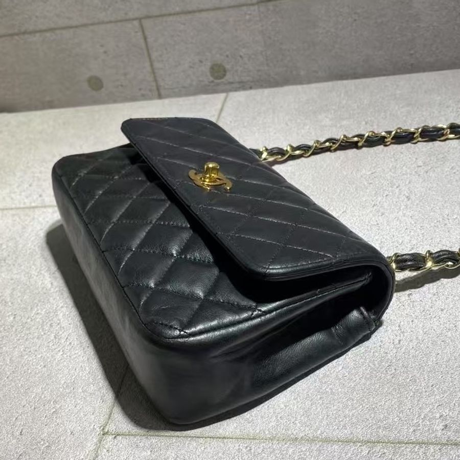 Chanel Vintage金豆包-11