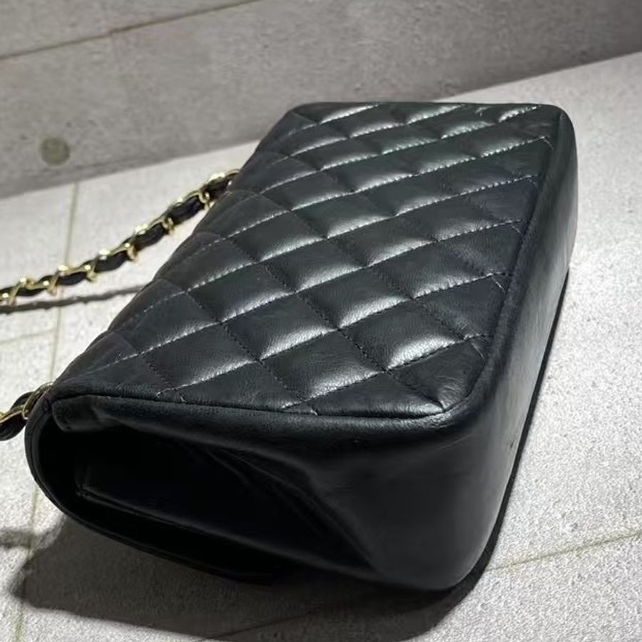 Chanel Vintage金豆包-12