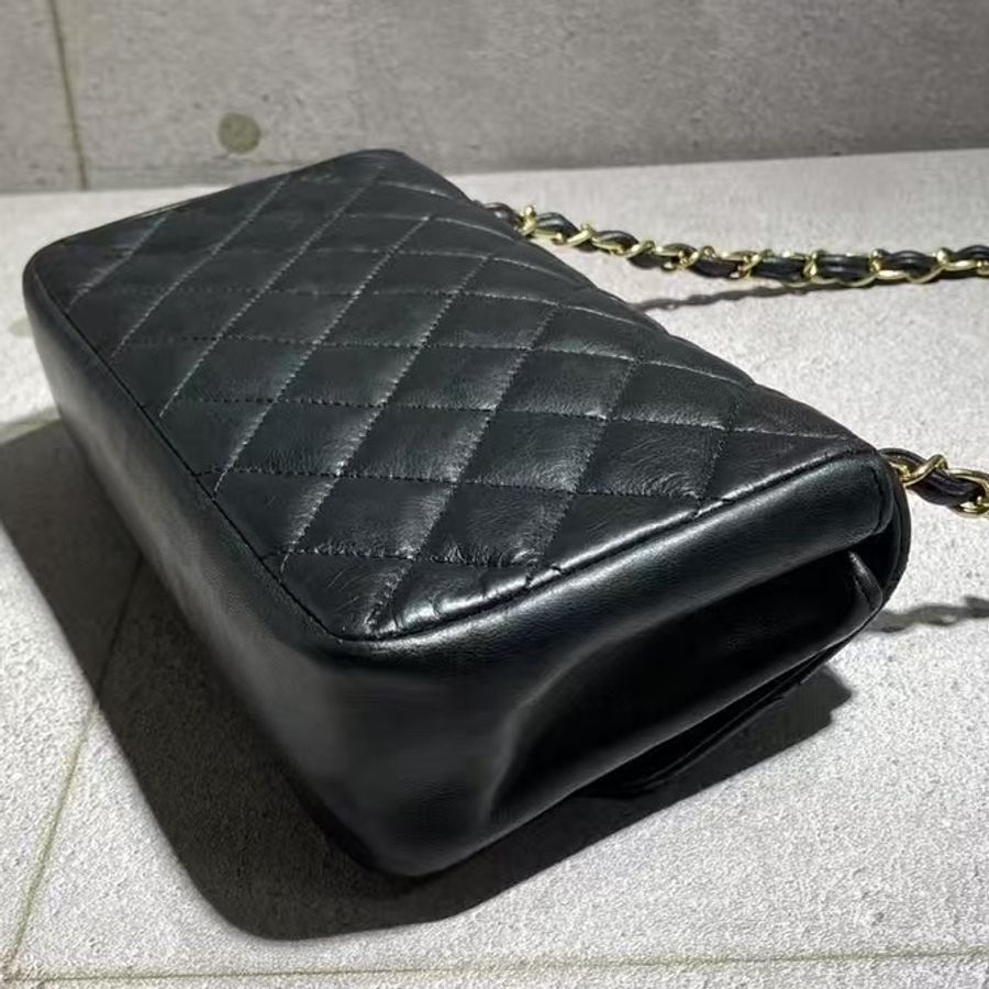 Chanel Vintage金豆包-13