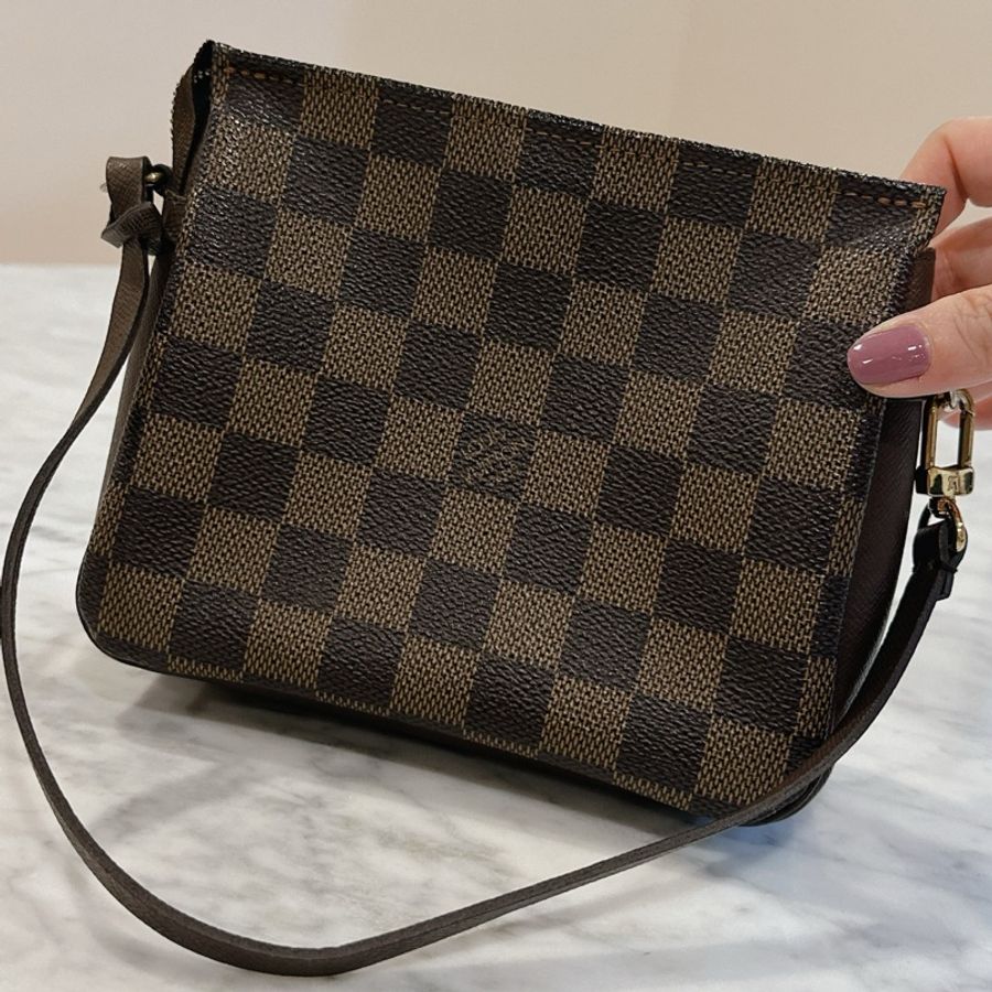 Louis Vuitton LV 路易威登 經典棋盤格小方包 小手提包-3