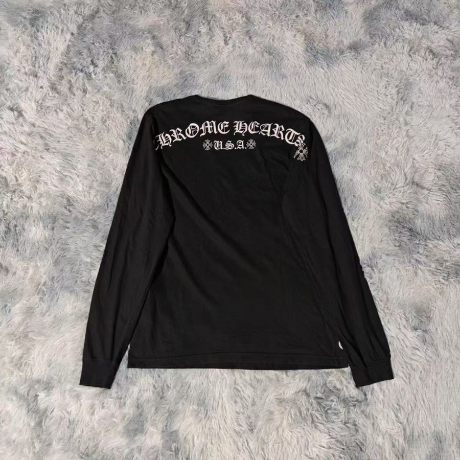 Chrome Hearts 克羅心 長袖 黑色長袖-1