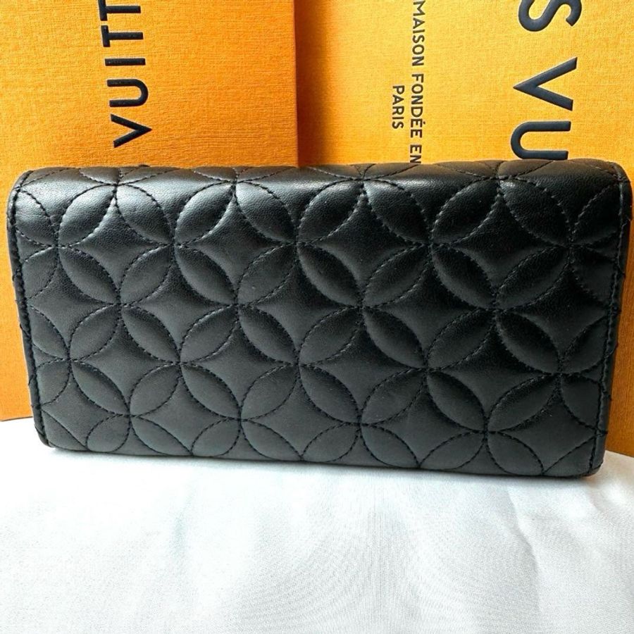 🎀時尚感爆棚🎀 Louis Vuitton 澎澎LV經典花紋長夾|✦fufu style 精品✦ 氣質款|長夾.錢包.皮夾-2