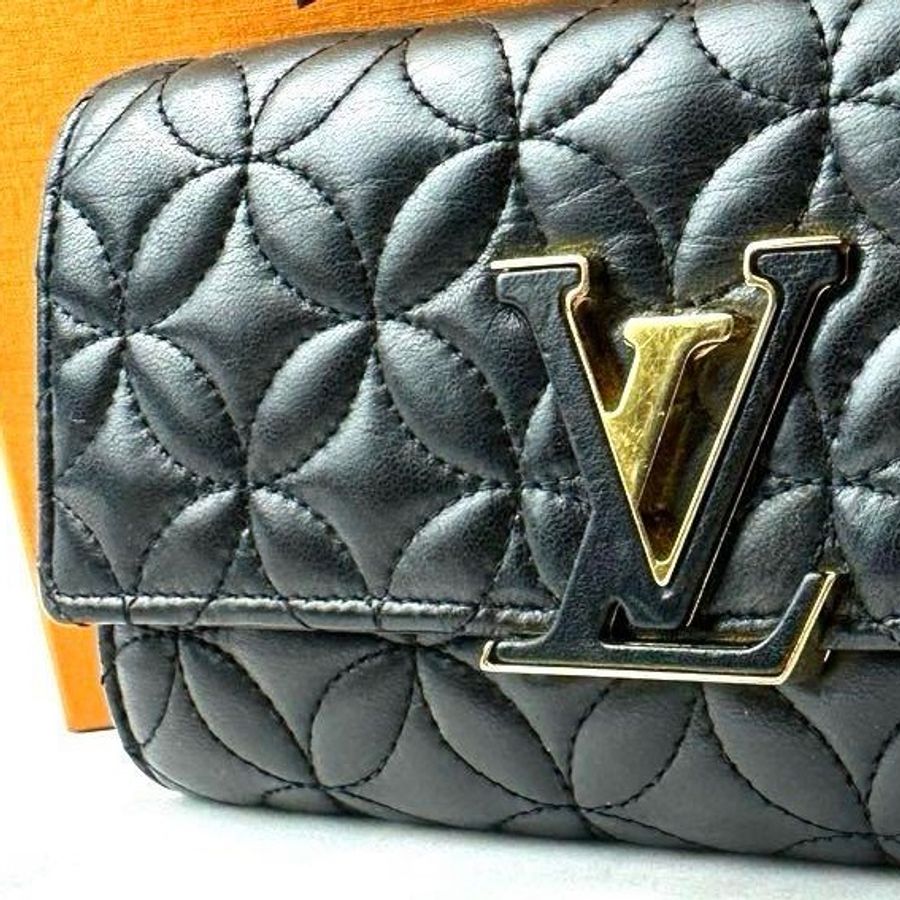 🎀時尚感爆棚🎀 Louis Vuitton 澎澎LV經典花紋長夾|✦fufu style 精品✦ 氣質款|長夾.錢包.皮夾-5