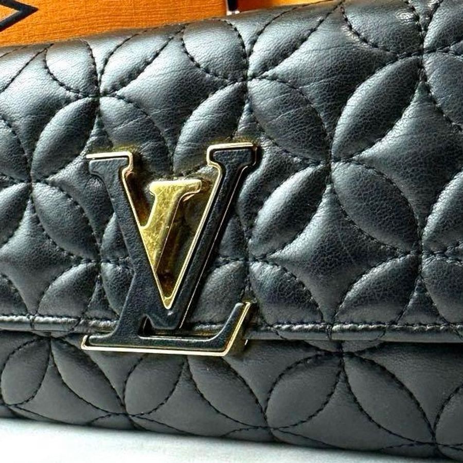 🎀時尚感爆棚🎀 Louis Vuitton 澎澎LV經典花紋長夾|✦fufu style 精品✦ 氣質款|長夾.錢包.皮夾-6
